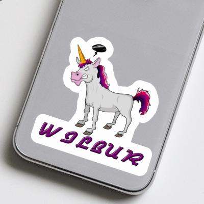 Autocollant Wilbur Licorne Notebook Autocollant Wilbur Licorne Notebook Image