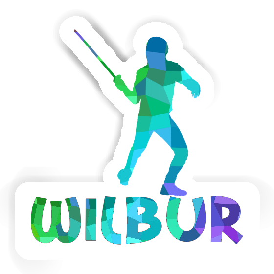 Escrimeur Autocollant Wilbur Notebook Escrimeur Autocollant Wilbur Gift package Image