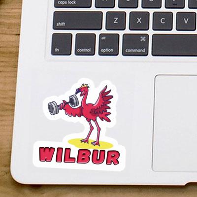 Autocollant Flamant rose Wilbur Notebook Autocollant Flamant rose Wilbur Notebook Image