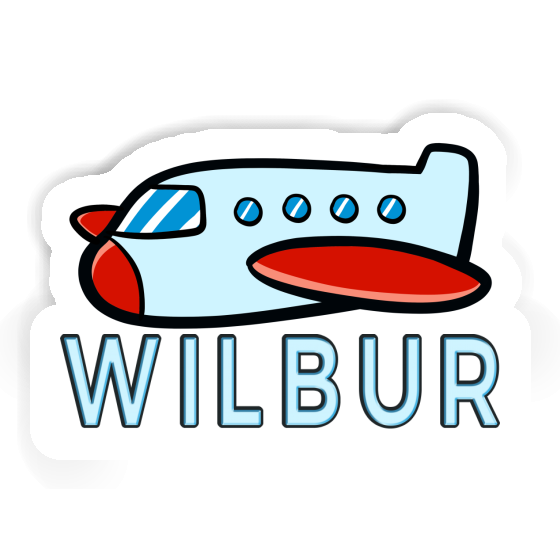 Wilbur Autocollant Avion Laptop Wilbur Autocollant Avion Laptop Image
