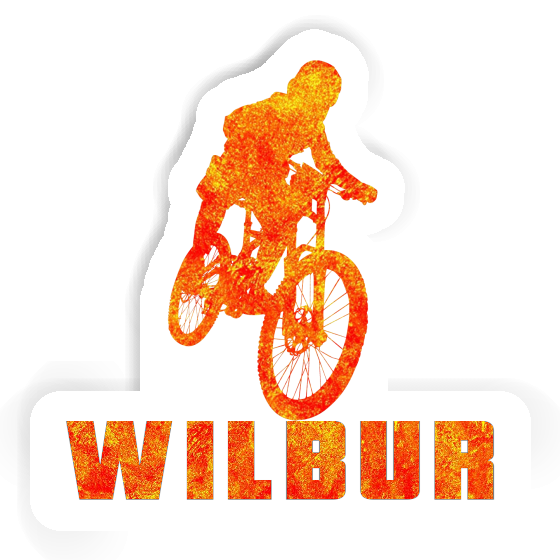 Wilbur Sticker Freeride Biker Notebook Wilbur Sticker Freeride Biker Gift package Image