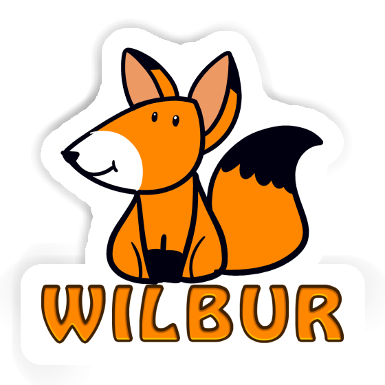 Wilbur Sticker Fox Gift package Image