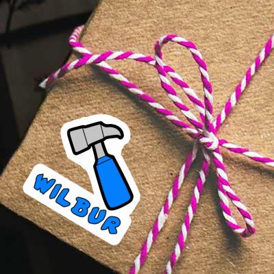 Sticker Wilbur Hammer Notebook Sticker Wilbur Hammer Gift package Image