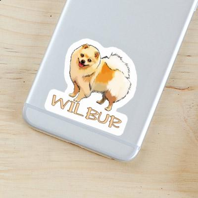 Spitz allemand Autocollant Wilbur Spitz allemand Autocollant Wilbur Image