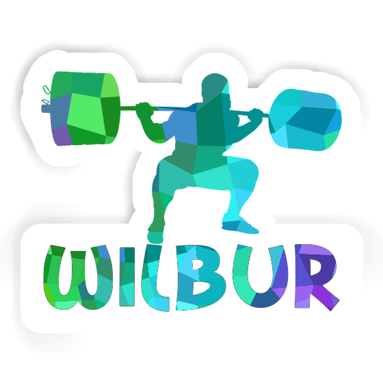 Haltérophilie Autocollant Wilbur Notebook Haltérophilie Autocollant Wilbur Gift package Image