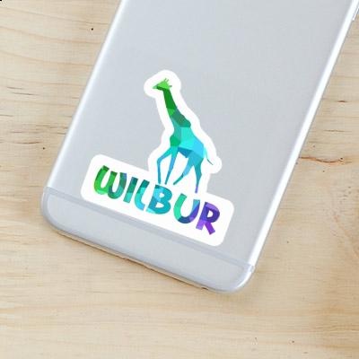 Giraffe Sticker Wilbur Laptop Giraffe Sticker Wilbur Laptop Image