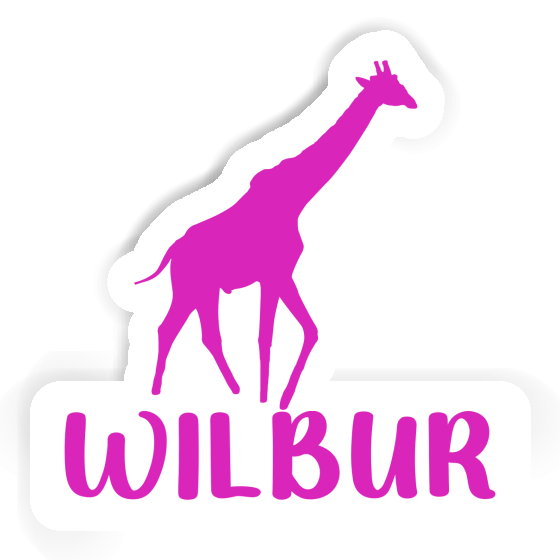 Giraffe Sticker Wilbur Giraffe Sticker Wilbur Image