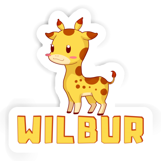 Autocollant Wilbur Girafe Laptop Autocollant Wilbur Girafe Laptop Image