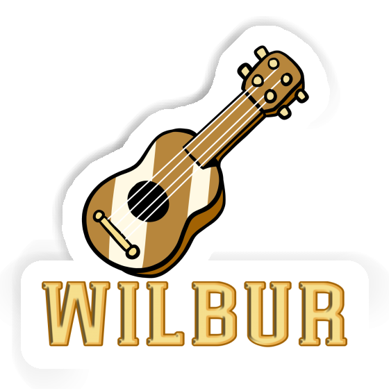 Wilbur Autocollant Guitare Notebook Wilbur Autocollant Guitare Notebook Image