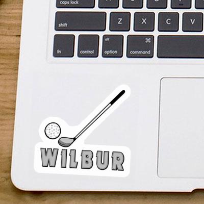 Wilbur Autocollant Club de golf Notebook Wilbur Autocollant Club de golf Gift package Image