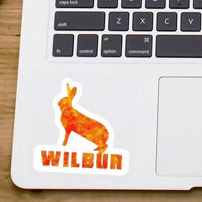 Wilbur Autocollant Lapin Notebook Wilbur Autocollant Lapin Notebook Image