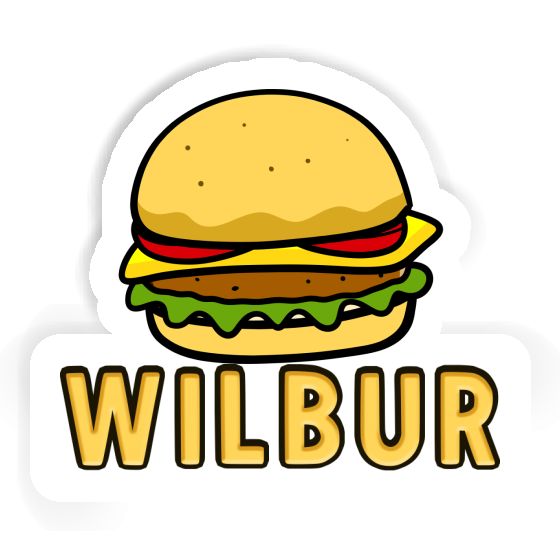 Cheeseburger Sticker Wilbur Cheeseburger Sticker Wilbur Image