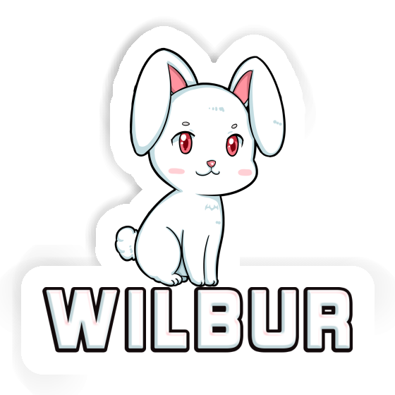 Sticker Wilbur Rabbit Notebook Sticker Wilbur Rabbit Gift package Image