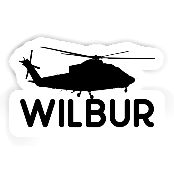 Autocollant Hélicoptère Wilbur Notebook Autocollant Hélicoptère Wilbur Gift package Image