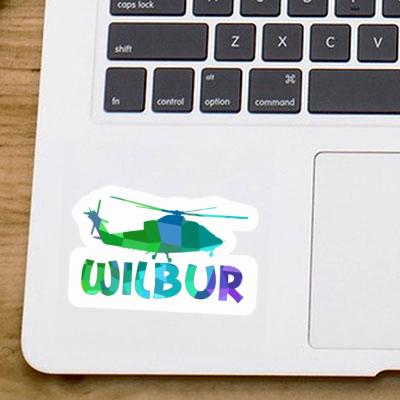 Wilbur Sticker Helikopter Notebook Wilbur Sticker Helikopter Gift package Image