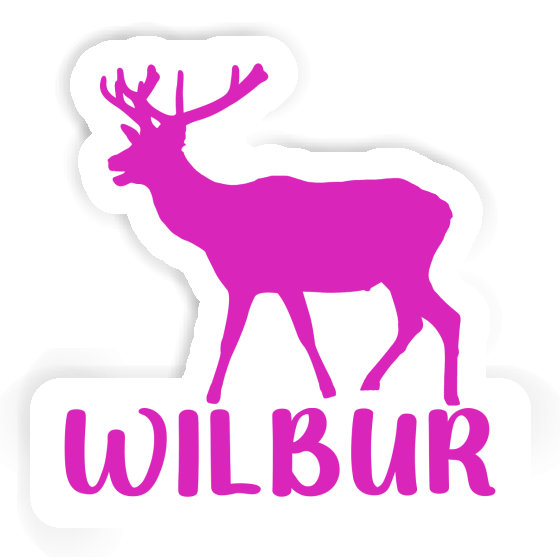 Hirsch Aufkleber Wilbur Hirsch Aufkleber Wilbur Image