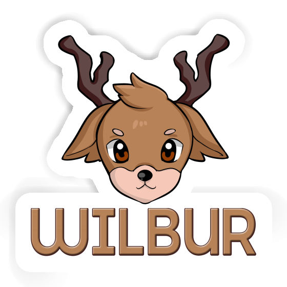 Wilbur Aufkleber Hirsch Gift package Image