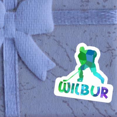 Sticker Wilbur Eishockeyspieler Sticker Wilbur Eishockeyspieler Image