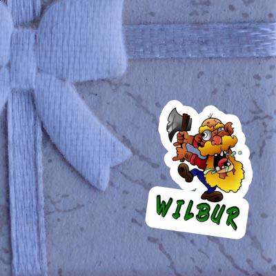 Sticker Wilbur Lumberjack Sticker Wilbur Lumberjack Image