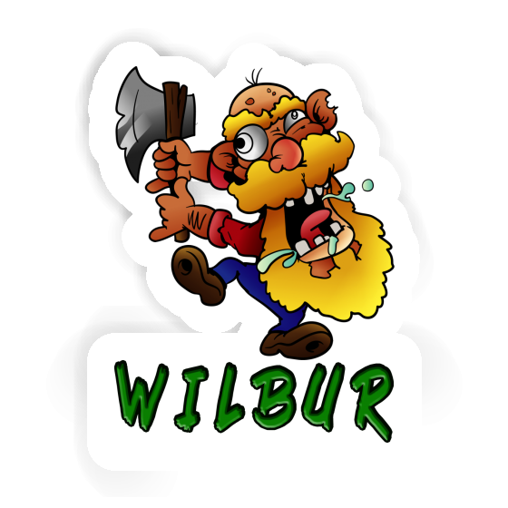 Sticker Wilbur Lumberjack Laptop Sticker Wilbur Lumberjack Laptop Image