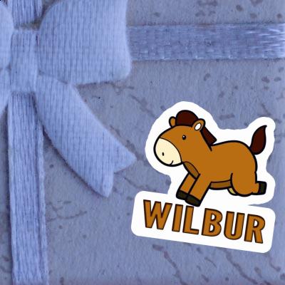 Autocollant Cheval Wilbur Notebook Autocollant Cheval Wilbur Notebook Image
