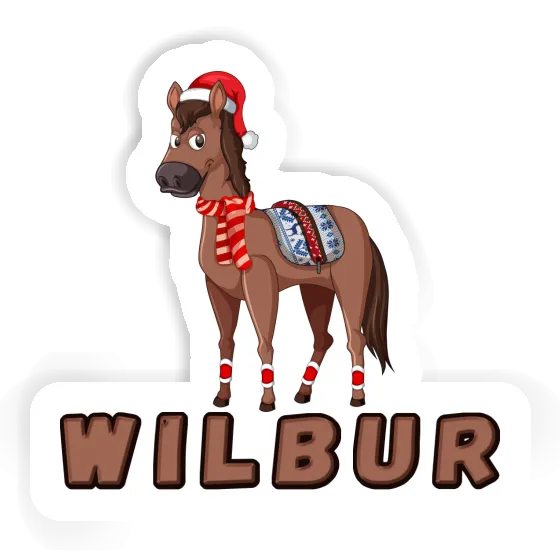 Autocollant Cheval de Noël Wilbur Notebook Autocollant Cheval de Noël Wilbur Gift package Image