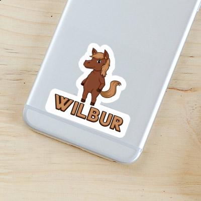 Wilbur Autocollant Cheval Laptop Wilbur Autocollant Cheval Laptop Image
