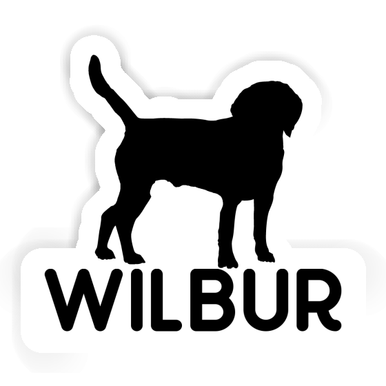 Aufkleber Hund Wilbur Notebook Aufkleber Hund Wilbur Gift package Image