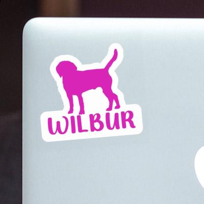 Sticker Hund Wilbur Sticker Hund Wilbur Image