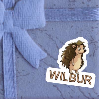 Sticker Wilbur Igel Sticker Wilbur Igel Image