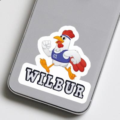 Autocollant Wilbur Joggeur Notebook Image