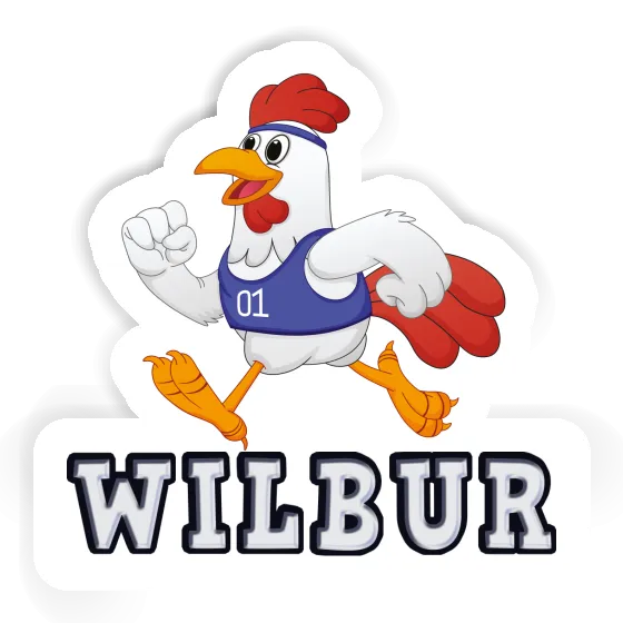 Autocollant Wilbur Joggeur Gift package Image