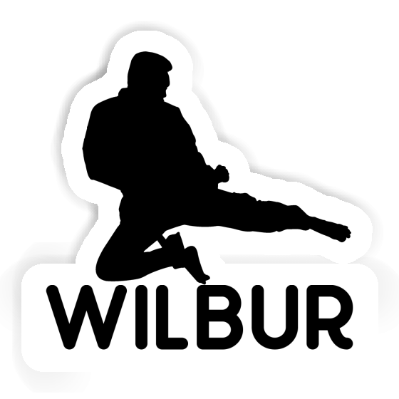 Karatéka Autocollant Wilbur Karatéka Autocollant Wilbur Image