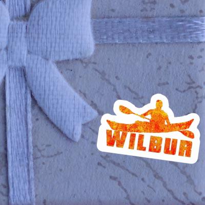 Kajakfahrer Aufkleber Wilbur Notebook Kajakfahrer Aufkleber Wilbur Gift package Image