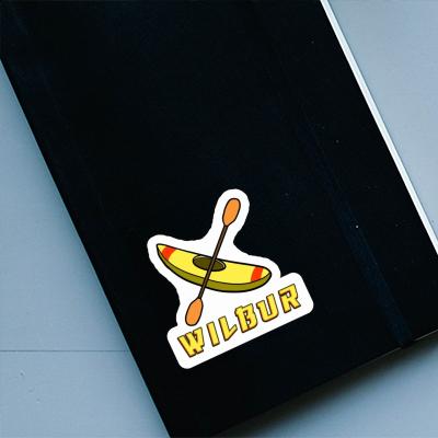 Wilbur Sticker Canoe Notebook Wilbur Sticker Canoe Gift package Image