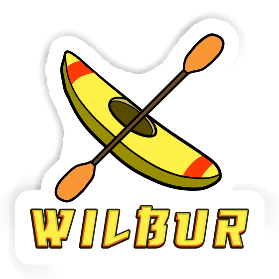 Wilbur Sticker Canoe Notebook Wilbur Sticker Canoe Notebook Image