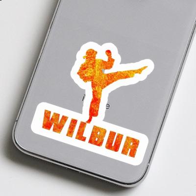 Aufkleber Karateka Wilbur Gift package Image