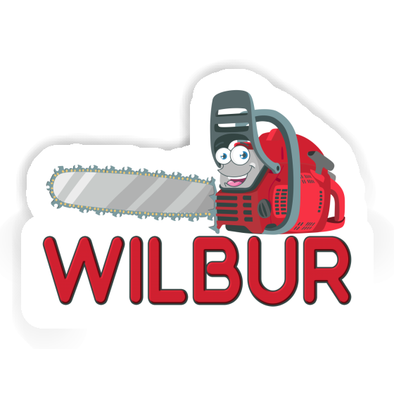 Sticker Wilbur Chainsaw Notebook Sticker Wilbur Chainsaw Gift package Image