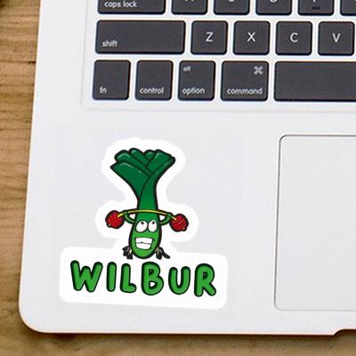 Gewichtheber Aufkleber Wilbur Laptop Gewichtheber Aufkleber Wilbur Laptop Image