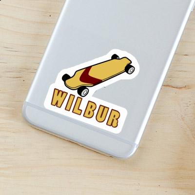 Sticker Wilbur Longboard Laptop Sticker Wilbur Longboard Laptop Image