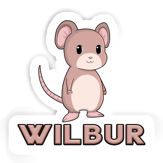 Autocollant Souris Wilbur Laptop Autocollant Souris Wilbur Laptop Image