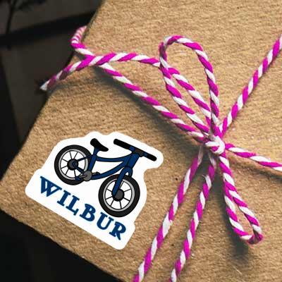 Sticker Wilbur Bicycle Notebook Sticker Wilbur Bicycle Gift package Image