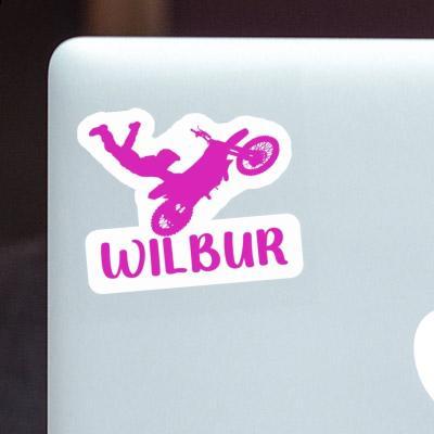 Wilbur Sticker Motocross-Fahrer Notebook Wilbur Sticker Motocross-Fahrer Gift package Image