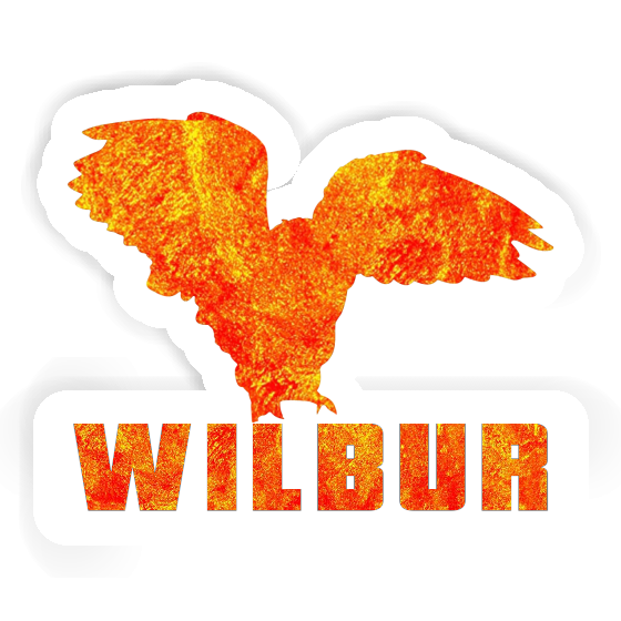 Sticker Owl Wilbur Gift package Image