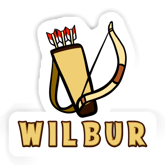 Autocollant Arc à flèche Wilbur Notebook Autocollant Arc à flèche Wilbur Notebook Image