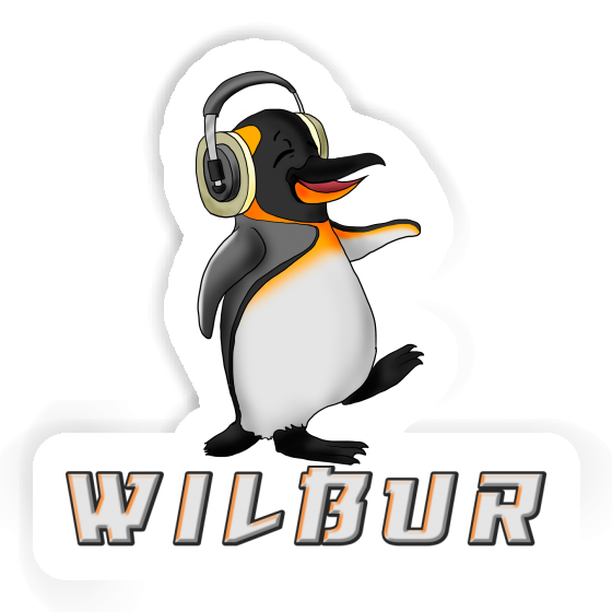 Wilbur Autocollant Pingouin Notebook Wilbur Autocollant Pingouin Gift package Image