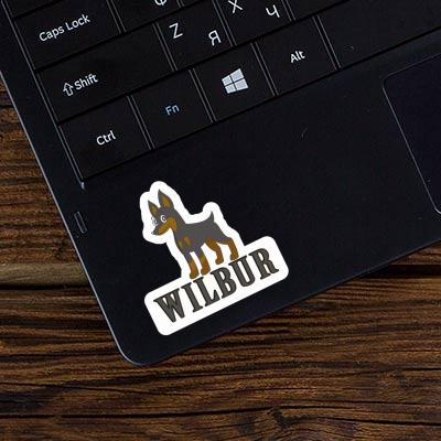 Wilbur Aufkleber Pinscher Notebook Wilbur Aufkleber Pinscher Gift package Image
