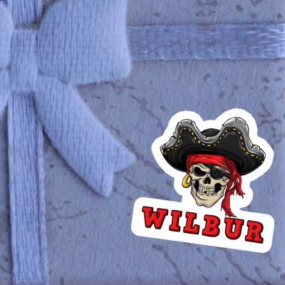 Wilbur Autocollant Pirate Notebook Wilbur Autocollant Pirate Gift package Image