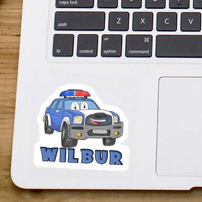 Voiture de police Autocollant Wilbur Notebook Voiture de police Autocollant Wilbur Gift package Image
