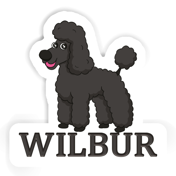 Sticker Poodle Wilbur Notebook Sticker Poodle Wilbur Notebook Image